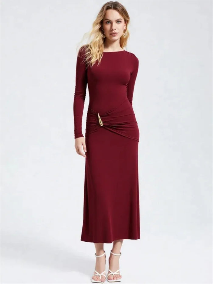 שמלת ערב ארוכה דגם Scarlett